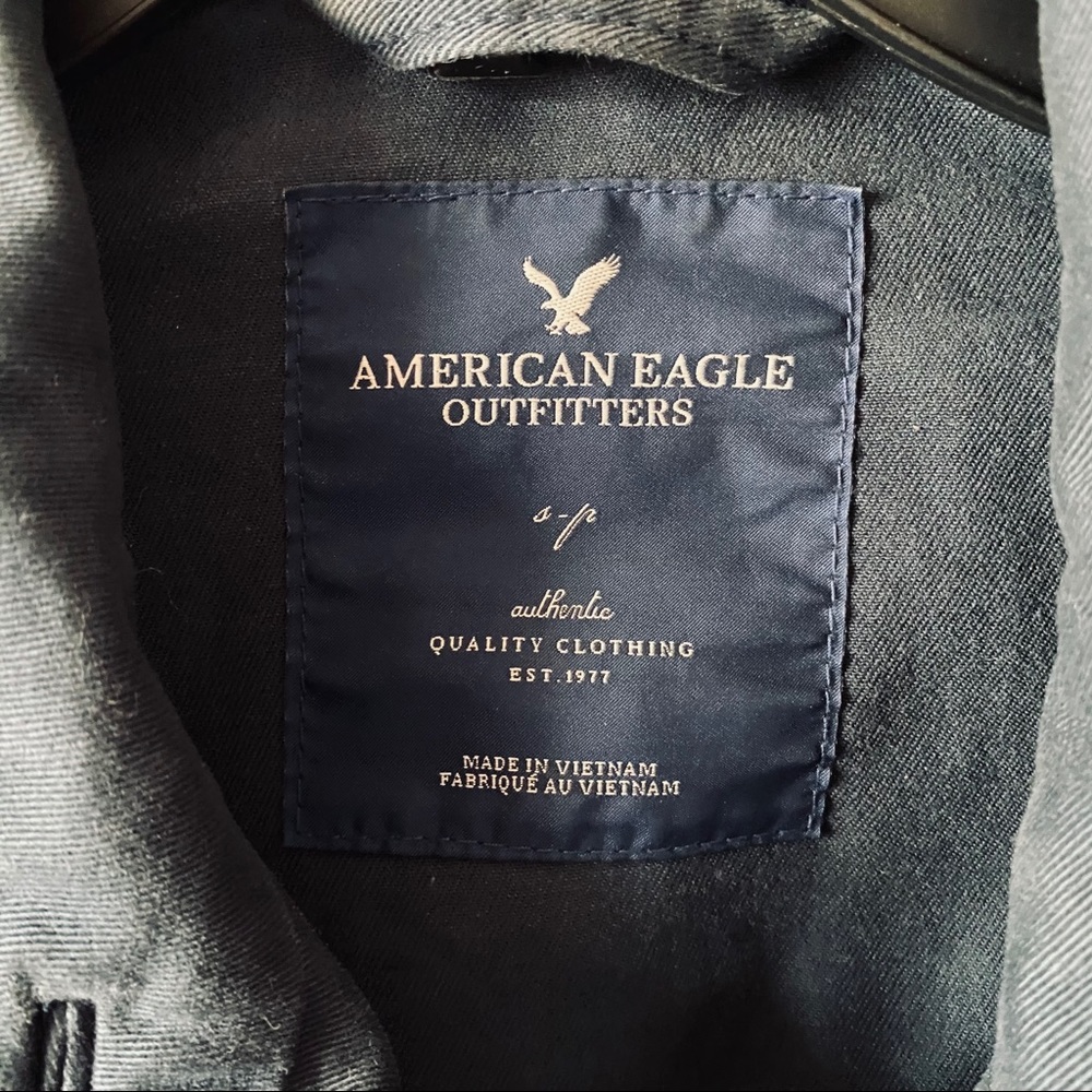 American Eagle Outfitter Navy Jacket - image 8